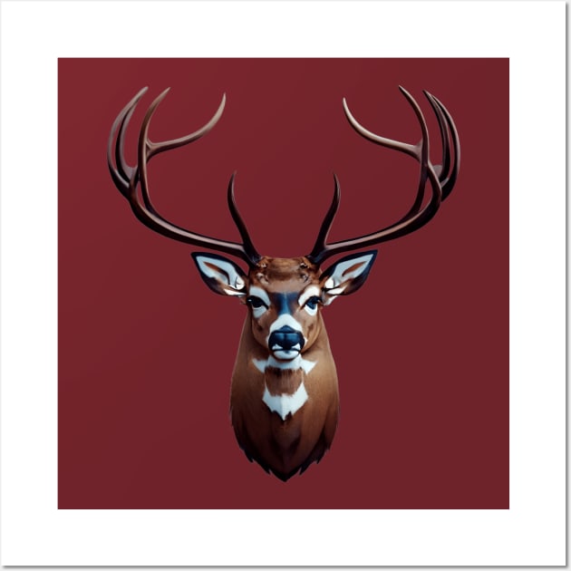 Deer head Wall Art by NomiCrafts